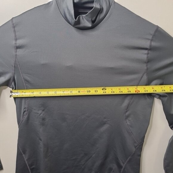 Nike Pro Men's Dri-FIT Fitness Mock Neck Long-Sleeve Top Size M Fitted - Picture 8 of 10
